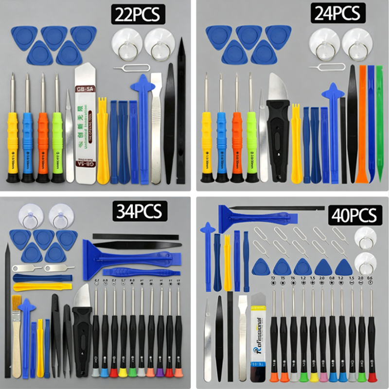 Electronics Repair Manual - Multi Functional Repair Kit 22/24/34/40 Piece