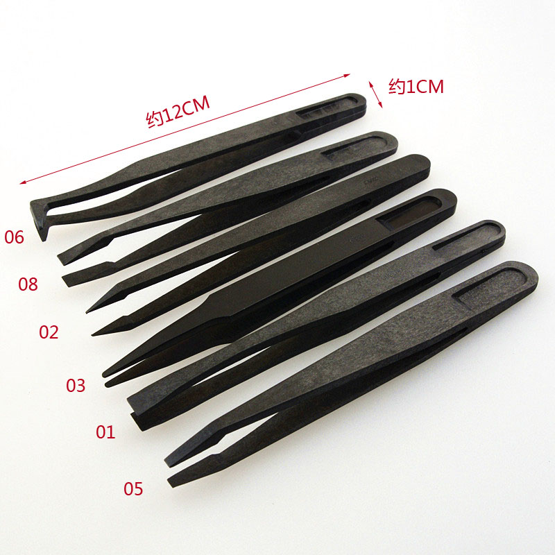 Anti-Static Carbon Fiber Tweez - Electronics Repair Tool Kit 评论和价格
