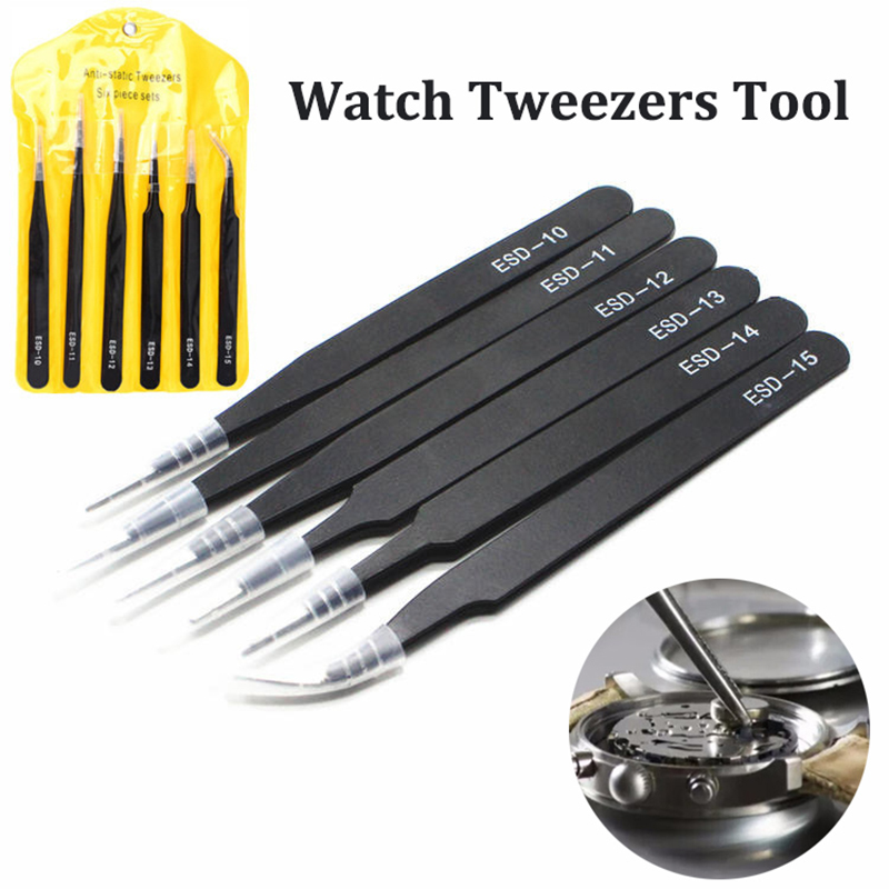Watch Tweezers Tool ESD Anti-S - Electronics Repair Tool Kit 评论和价格