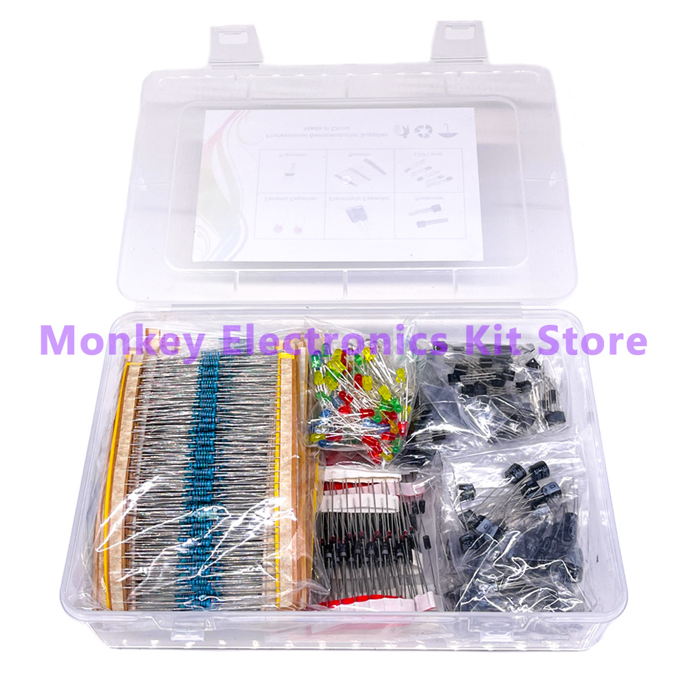6 kinds components kit resista - Electronics Repair Center 评论和价格