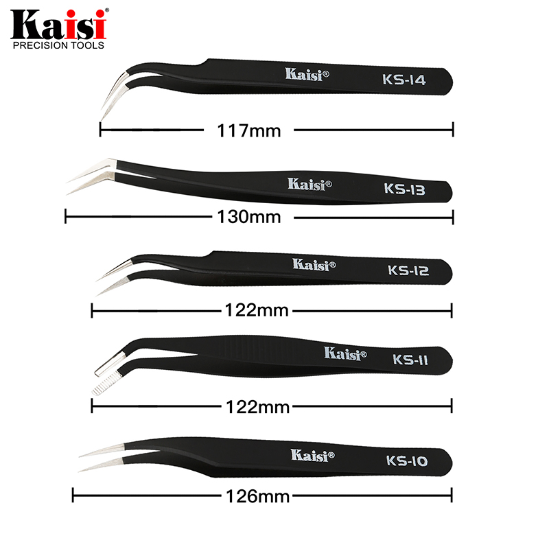 14pcs ESD Tweezers Set Stainle - Electronics Repair Center 评论和价格