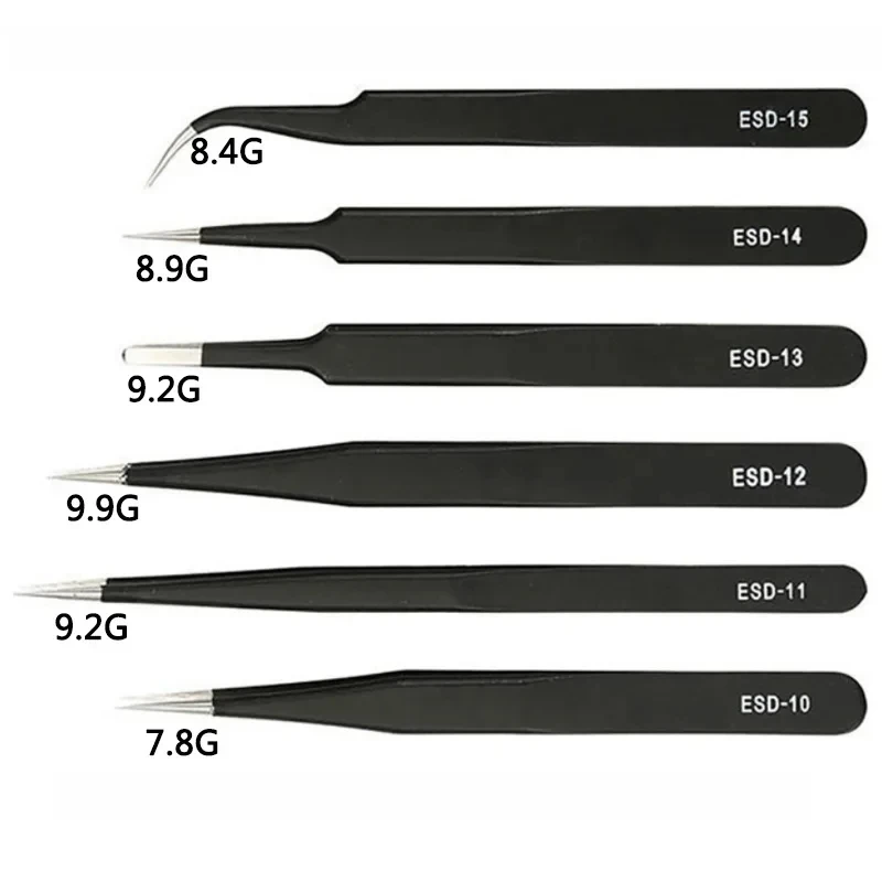 Galacok 6PCS Precision Tweezer - Electronics Repair Tool Kit 评论和价格