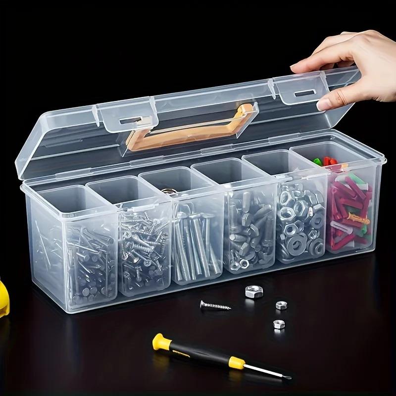 7 Piece Transparent Parts Stor - Electronics Repair Garage 评论和价格