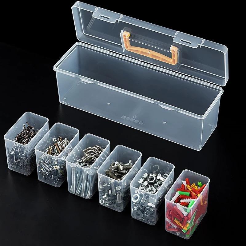 7 Piece Transparent Parts Stor - Electronics Repair Garage 评论和价格